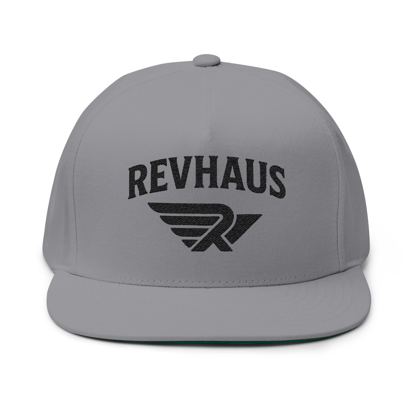 Revhaus Embroidered Flat Bill Cap