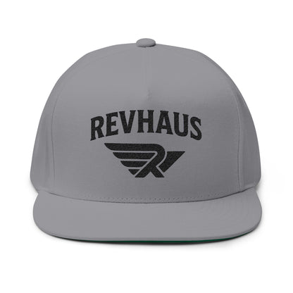 Revhaus Embroidered Flat Bill Cap