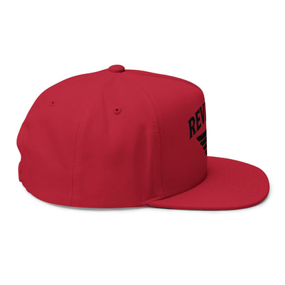 Revhaus Embroidered Flat Bill Cap
