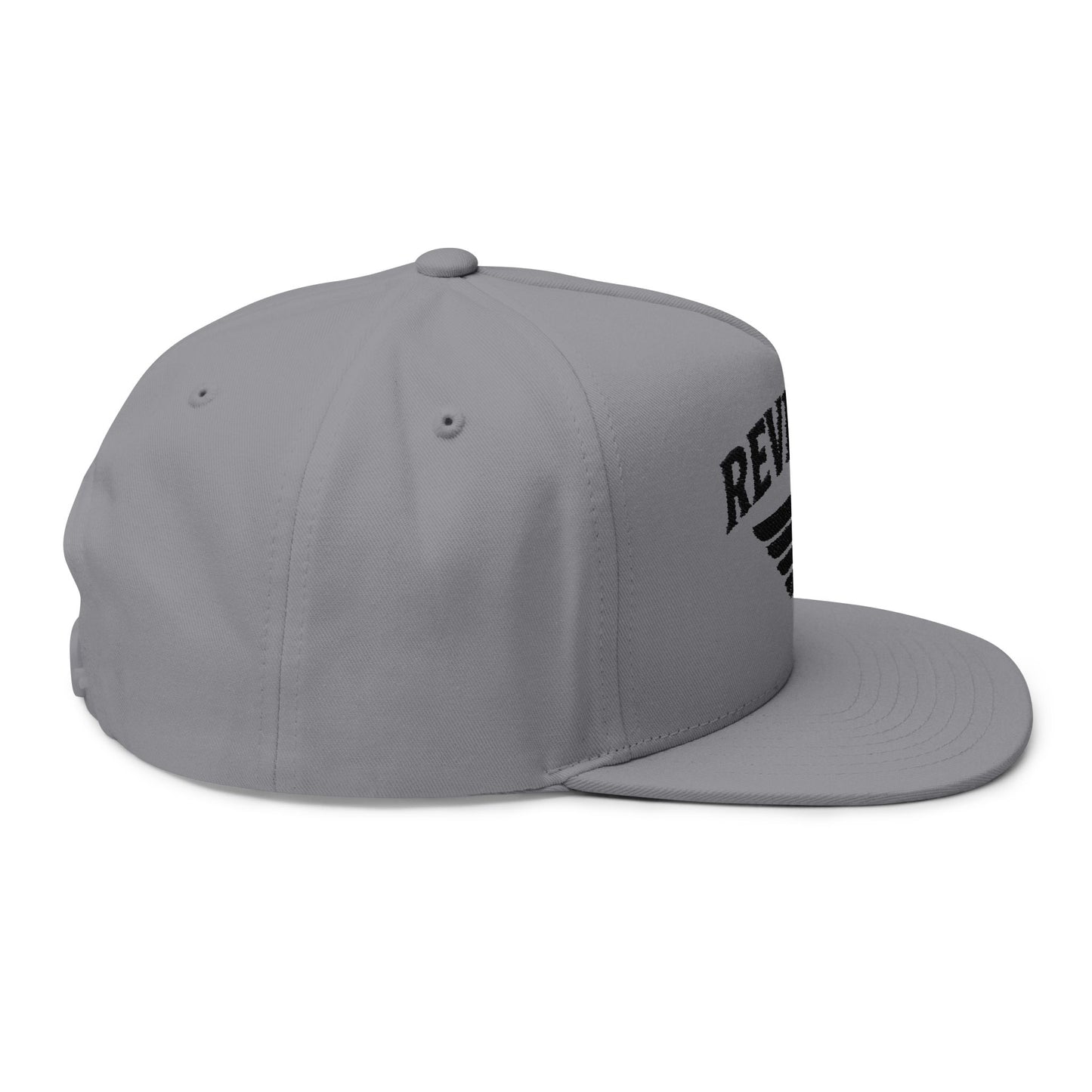 Revhaus Embroidered Flat Bill Cap